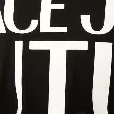 Versace Jeans Couture SS22 Logo T-Shirt Black