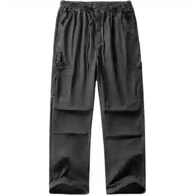 赞仕 美式休闲痞帅复古做旧脏洗口袋工装裤 男款