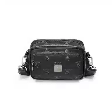 FAIRWHALE Classic Monogram Crossbody Bag Black