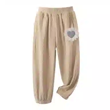 十月妈咪 松紧腰宽松薄款休闲裤 儿童款