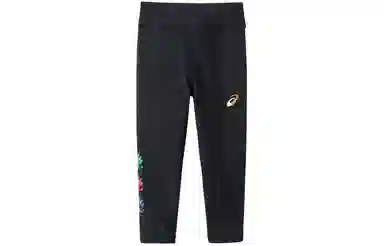 Asics x RUN Dragon Year Limited Urban Series Kids Leggings Black