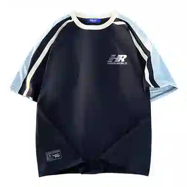 HAVR Basic Striped Raglan Tee