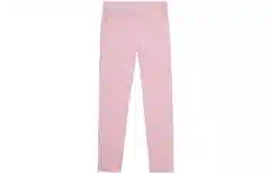 FENDI Pink Jersey Leggings With Logo