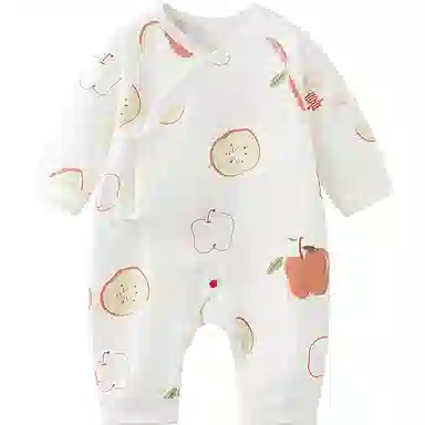 童泰连体衣 柔润真果系列 舒适柔软时尚新生儿亲肤透气 婴幼童