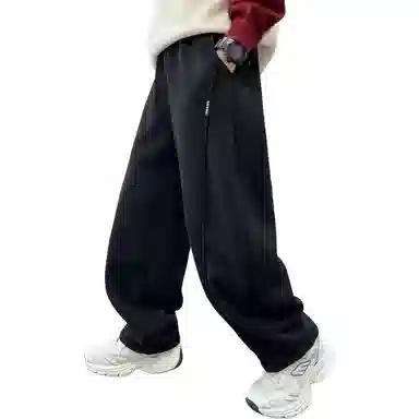 儿童款 雅鹿针织运动裤 洋气时尚纯色百搭