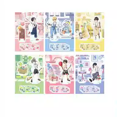 阅文好物 全职高手南漫社烫金矩形拍立得  徽章