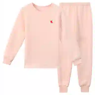 红豆 百搭舒适亲肤柔软简约大方保暖套装青少年