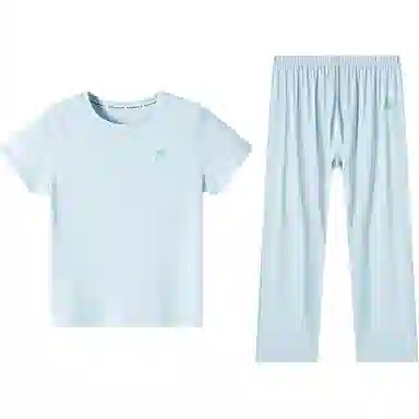 久岁伴 睡眠系列 舒适吸湿速干透气睡衣套装青少年