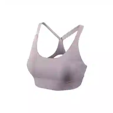 花蔓色 裸感露背瑜伽纯色运动内衣 女款