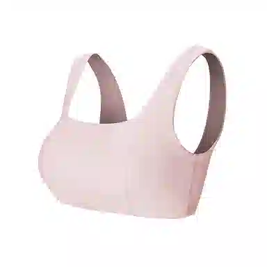 花蔓色 一体式固定胸垫健身防震跑步聚拢定型高强度外穿瑜伽运动内衣 女款