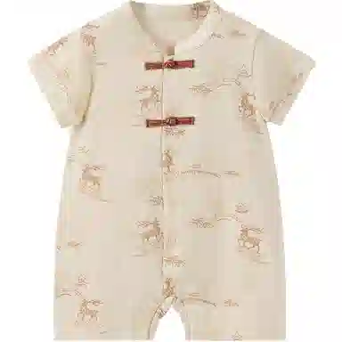 童泰连体衣 舒适亲肤透气简约 婴幼童