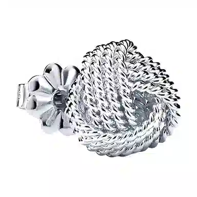 Tiffany & Co. Twist Silver Earrings