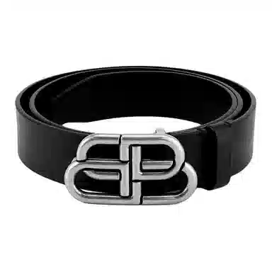 Balenciaga BB Smooth Buckle Belt