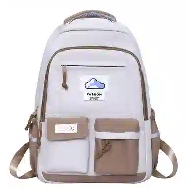 恒源祥 简约超薄款 尼龙 双肩包 女款 多色