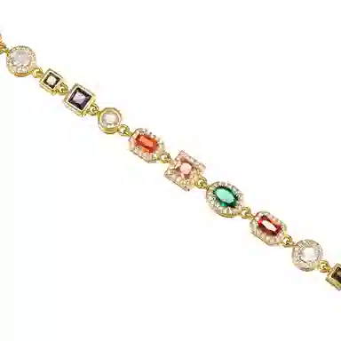 ANXIETY RANDOM AR Mini Gem Bracelet