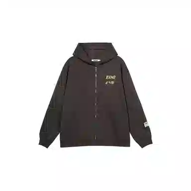 CANOTWAIT EDG Collaboration Printed Zip Hoodie