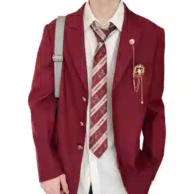 DK Uniform Single-Breasted Blazer