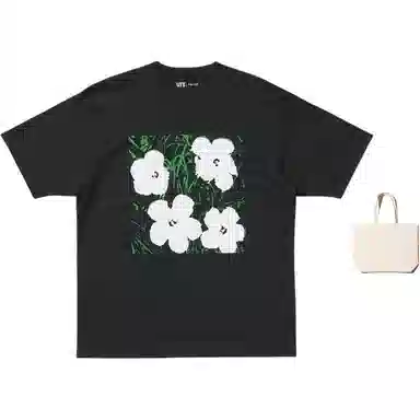 UNIQLO x Andy Warhol SS25 T NY POP ART Black