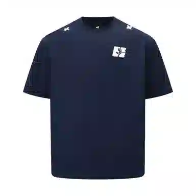 URS GGON Basic Loose Geometric Logo T-Shirt