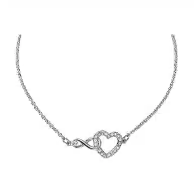 Swarovski Infinity Heart