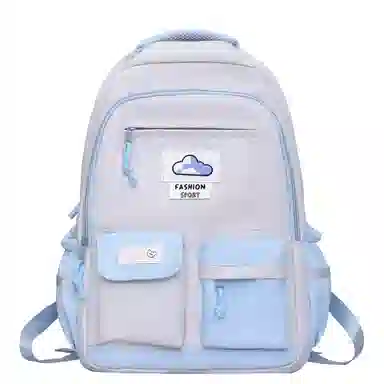 恒源祥 简约超薄款 尼龙 双肩包 女款 多色