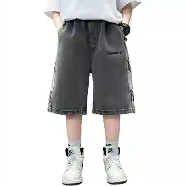 雅鹿 百搭时尚简约短裤 儿童款