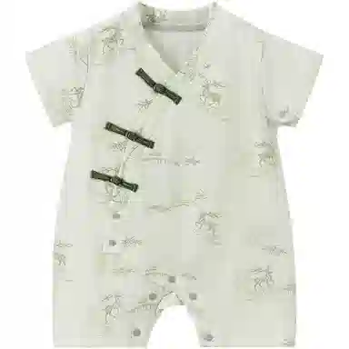 童泰连体衣 亲肤透气舒适时尚 婴幼童