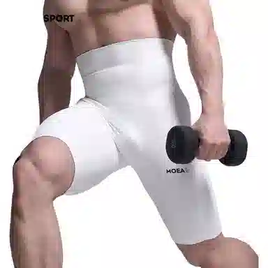 墨立方 夏季 强力收腹，暴汗收腰，轻松减掉小肚腩运动短裤 男款