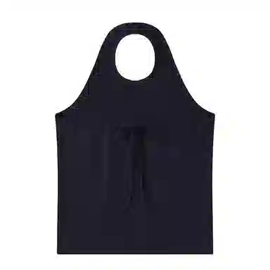 Crying Center Halter Backless Top