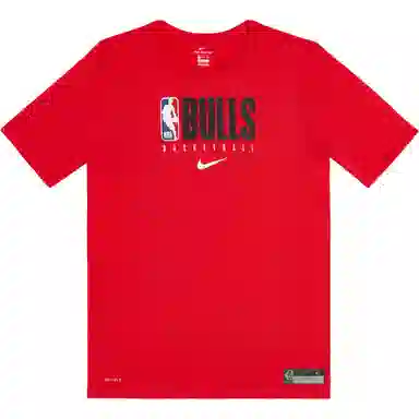 Nike NBA Dri-FIT Chicago Bulls Tee Red Youth
