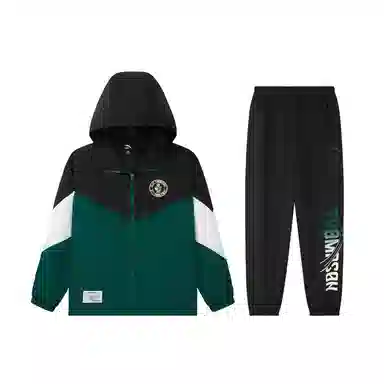 大童 安踏儿童 舒适亲肤柔软简约休闲运动套装