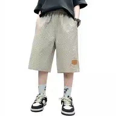 雅鹿 时尚简约舒适短裤 儿童款