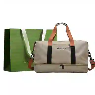 三只小鸭 干湿分离瑜伽行李大容量男女休闲 牛津纺 健身包单肩包斜挎包旅行包 常规 男女同款情侣款 黑/卡其/绿/蓝