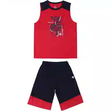 诺诗兰 亲肤速干舒适休闲运动套装青少年