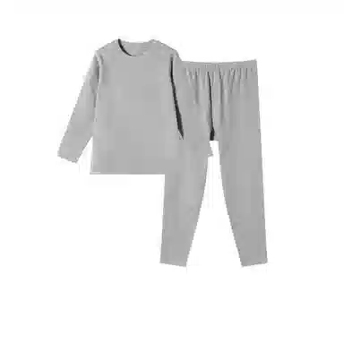 久岁伴 加绒舒适休闲居家保暖内衣套装青少年