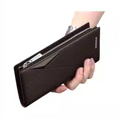 歌若拉 小众设计感多卡位 头层牛皮 钱包 男款 多色