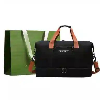 三只小鸭 干湿分离瑜伽行李大容量男女休闲 牛津纺 健身包单肩包斜挎包旅行包 常规 男女同款情侣款 黑/卡其/绿/蓝