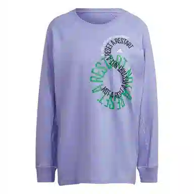adidas x Stella McCartney Long Sleeve Tee Purple