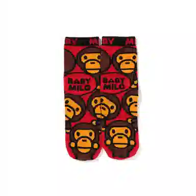 A BATHING APE Baby Milo Socks Kids