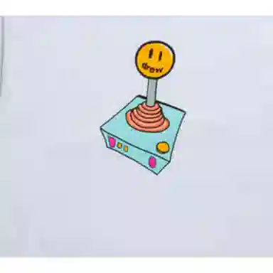 Drew House Joystick Ss Tee White T