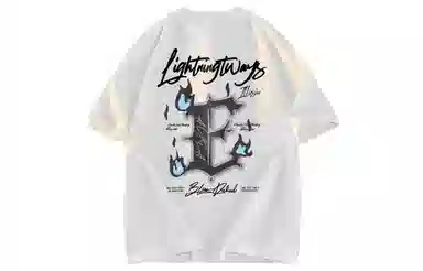 AYEA Vintage Letter Print T-Shirt