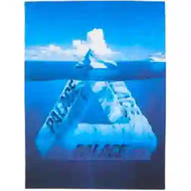 PALACE Berg-Ferg T-Shirt Grey Marl LogoT