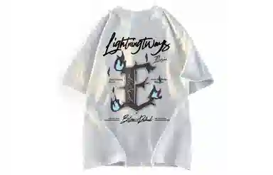 AYEA Vintage Letter Print T-Shirt