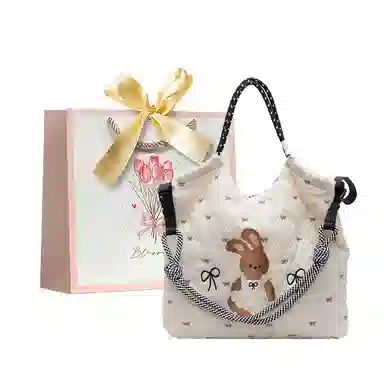 Champion Teddy Bear Tote Bag