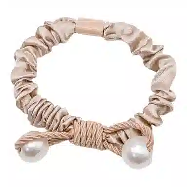 简应舒 高弹力扎头发百搭 布艺 发圈 男女同款情侣款