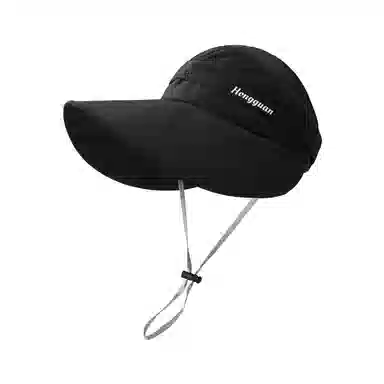 稻草人 夏季户外出游大檐空顶帽 遮阳防紫外线 韩版简约百搭 可折叠 聚酯纤维 防晒帽 女款