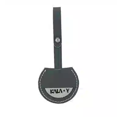 卡拉羊 多功能悬挂式行李牌 旅行登机牌行李箱辨识牌吊牌 合成革和镍合金 可双面刻字 男女同款情侣款 多色