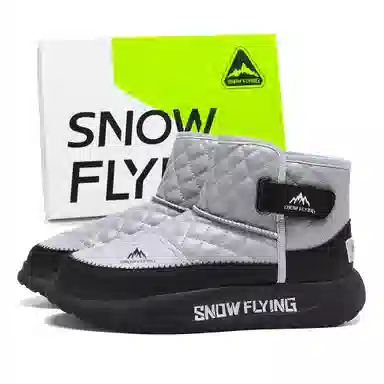 SNOW FLYING