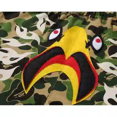 A BATHING APE x READYMADE Falcon Camo Shorts
