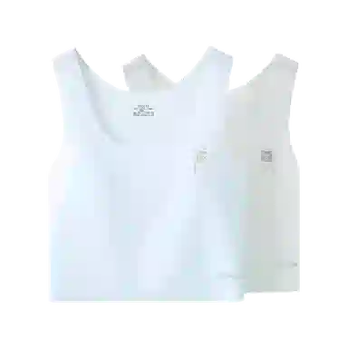 梦特娇 简约亲肤柔软透气字母发育内衣 青少年